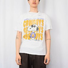 画像2: 90's SNOOPY "JOE COOL" キャラクタープリントTシャツ  (2)