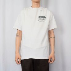 画像3: 90's DANROSS USA製 日本画プリントTシャツ XL (3)