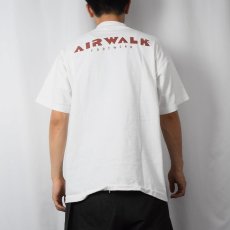 画像4: 90's AIR WARK スケートブランド ロゴプリントTシャツ XL (4)