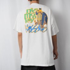 画像4: 90's mossimo USA製 "nice monkey" プリントTシャツ L (4)