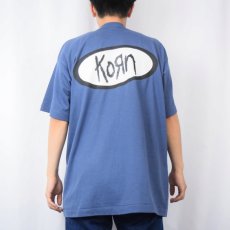 画像3: 90's Korn CANADA製 メタルバンドTシャツ XL (3)