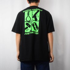 画像4: Type O Negative "EXPRESS YOURSELF JUST SAY YES" ヘヴィメタルバンドTシャツ  (4)