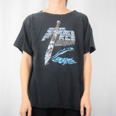 画像2: 90's "STRIKE FORCE" 聖書プリントTシャツ BLACK L (2)