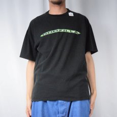 画像2: 90〜2000's GODZILLA ロゴプリントTシャツ BLACK  (2)