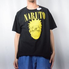 画像2: 2000's NARUTO -ナルト- 疾風伝 ロックバンドパロディTシャツ XL (2)