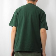 画像3: 90's スマイル ドットアートプリントTシャツ GREEN L (3)