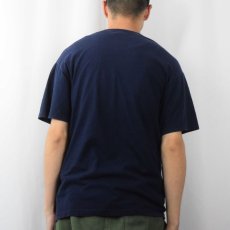 画像3: 2000's The Three Stooges コメディアンプリントTシャツ NAVY M (3)