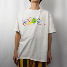 画像3: 90's swatch 時計ブランド プリントTシャツ XL (3)