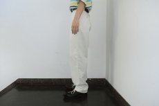 画像5: 90's POLO Ralph Lauren USA製 針刺しシンチバック コットンチノトラウザーズ W (5)