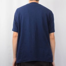 画像3: 90's Fashion Gear USA製 無地Tシャツ NAVY L (3)