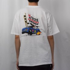 画像4: 90's Kmart "KKIDS RACE AGAINST DRUGS" 企業ロゴプリントTシャツ XL (4)