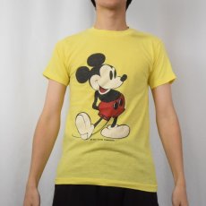 画像2: 80's Disney MICKEY MOUSE キャラクタープリントTシャツ  (2)