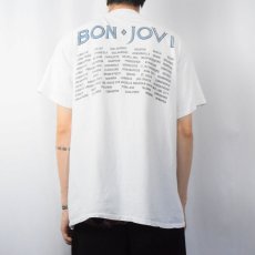 画像4: 80's BON JOVI ハードロックバンドツアーTシャツ  (4)