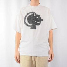 画像2: 【お客様専用ページ】2000's Tetes Raides "Gratte poil" フォークロックバンドTシャツ XL (2)