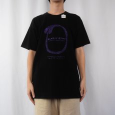 画像2: 90's PLANET NEWS by Allen Ginsberg 詩人追悼プリントTシャツ BLACK L (2)