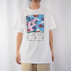 画像2: 90's SPOLETO アートプリントTシャツ XL (2)