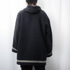 画像4: 80's STONE ISLAND "MONTGOMERY DUFFLE COAT" BLACK L (4)