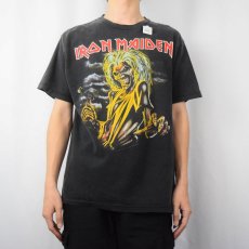 画像2: 2000's IRON MAIDEN ヘヴィメタルバンドTシャツ BLACK  (2)