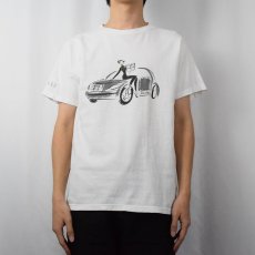 画像2: CHRYSLER CRUISE FOR A CAUSE 車イラストプリントTシャツ M (2)