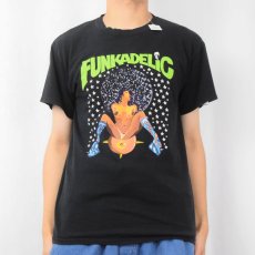 画像2: 2000's FUNKADELIC ファンクバンドプリントTシャツ BLACK (2)