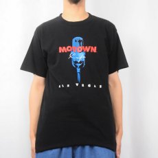 画像2: 90's MOTOWN CAFE LAS VEGAS USA製 プリントTシャツ BLACK L (2)