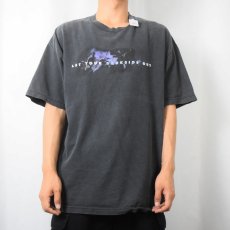 画像4: BIOHAZARD THE DARKSIDE CHRONICLES ギミックプリントTシャツ BLACK XL (4)