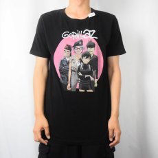 画像2: GORILLAZ ロックバンドTシャツ BLACK M (2)