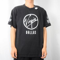 画像3: 90〜2000's Virgin Records ロゴプリント Tシャツ BLACK L (3)