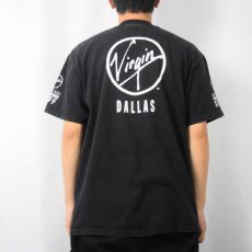 画像4: 90〜2000's Virgin Records ロゴプリント Tシャツ BLACK L (4)