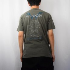 画像4: 2000's Weezer "Midget Tour 2001" オルタナティブロックバンドTシャツ M (4)