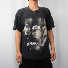 画像3: 90's CYPRESS HILL USA製 ヒップホッププリントTシャツ BLACK XL (3)