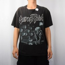 画像3: 90's Sacred Reich "INDEPENDENT IT'S MY RIGHT TO CHOOSE" ヘヴィメタルバンドTシャツ BLACK  (3)