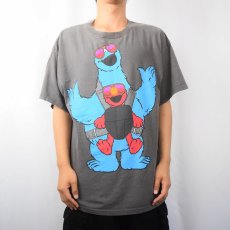 画像2: SESAME STREET "The Hangover" 映画パロディプリントTシャツ XL (2)