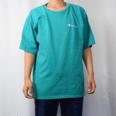 画像2: 90's Champion USA製 ロゴプリントTシャツ L (2)