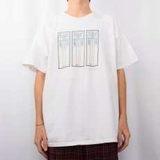 画像2: Frank Lloyd Wright "Waterlilies" 建築家アートプリントTシャツ (2)