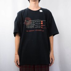 画像3: Frank Lloyd Wright "THE ORGANIC COMMANDMENT" 建築家アートプリントTシャツ BLACK XL (3)