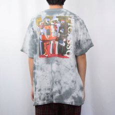 画像4: Picasso "Three Musicians" アートプリント タイダイTシャツ L (4)