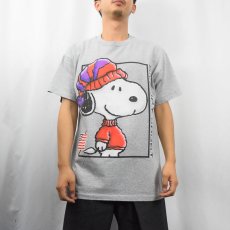 画像3: 90's SNOOPY SPORT USA製 キャラクターパロディTシャツ L (3)