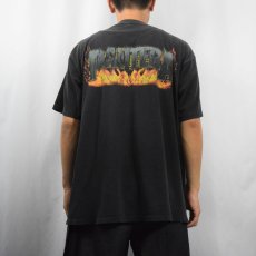 画像4: 〜2000's PANTERA USA製 ヘヴィメタルバンドプリントTシャツ  (4)