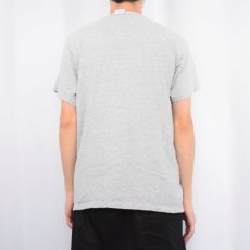 画像3: 90's Champion USA製 88/12 "BUCKNELL" 染み込み カレッジプリントTシャツ L (3)