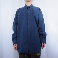 画像2: Ralph Lauren "BLAKE" ボタンダウンコットンシャツ XL (2)