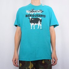 画像2: 80's BEN&JERRY'S USA製 "Woody Jackson" 企業プリントTシャツ XL (2)