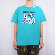 画像2: 90's BEN&JERRY'S USA製 "Woody Jackson" 企業プリントTシャツ XL (2)