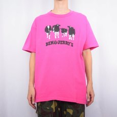 画像2: 90's BEN&JERRY'S USA製 "Woody Jackson" 企業プリントTシャツ XL (2)