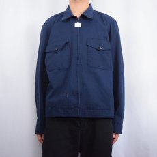 画像2: 70's ワークジャケット NAVY (2)