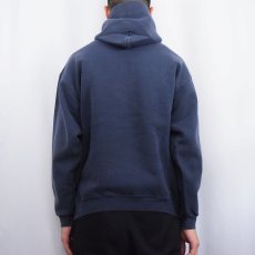 画像3: Caffeine Culture 3Dエナメルプリント スウェットフーディー NAVY  (3)