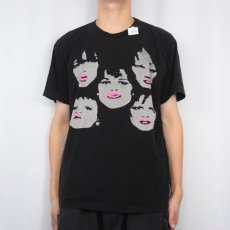 画像3: New York Dolls ロックバンドプリントTシャツ BLACK  (3)