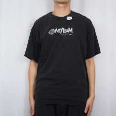 画像3: BFG ASYLUM "Up all nite" テック企業プリントTシャツ BLACK XL (3)