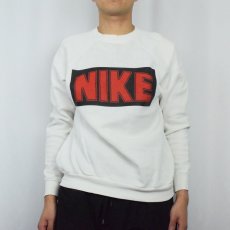 画像3: 80's NIKE USA製 "Kamaboko" ロゴプリントラグランスウェット XL  (3)