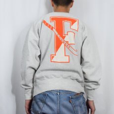 画像4: 90's USA製 REVERSE WEAVE TYPE "FALLSTON HOCKEY" バックプリントスウェット L (4)